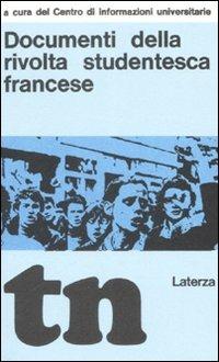 Documenti della rivolta studentesca francese (rist. anast. Bari, 1969) - copertina
