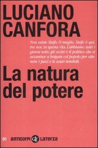 La natura del potere - Luciano Canfora - copertina