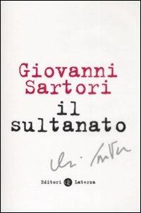 Il sultanato - Giovanni Sartori - copertina