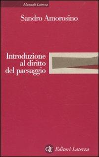 Introduzione al diritto del paesaggio - Sandro Amorosino - copertina