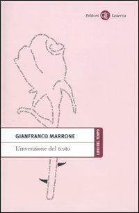 L' invenzione del testo - Gianfranco Marrone - copertina