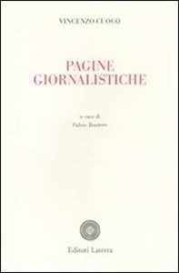 Libro Pagine giornalistiche Vincenzo Cuoco