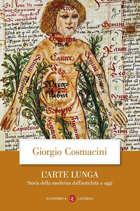L' arte lunga. Storia della medicina dall'antichità a oggi - Giorgio Cosmacini - copertina