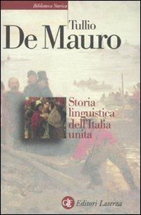 Storia linguistica dell'Italia unita - Tullio De Mauro - copertina