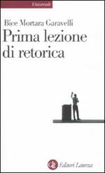 Prima lezione di retorica