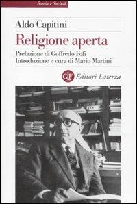 Religione aperta - Aldo Capitini - copertina
