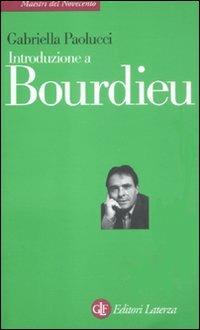 Introduzione a Bourdieu - Gabriella Paolucci - copertina