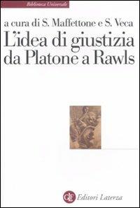L' idea di giustizia da Platone a Rawls - copertina