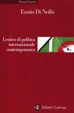 Lessico di politica internazionale contemporanea