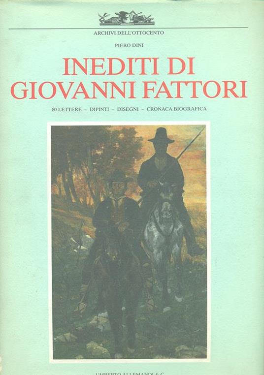 Inediti di Giovanni Fattori - copertina