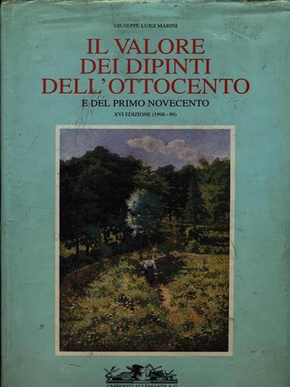 Il valore dei dipinti dell'Ottocento e del primo Novecento. Vol. 16 - copertina
