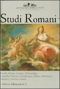 Antologia di belle arti. Studi romani. Ediz. illustrata. Vol. 2 - copertina