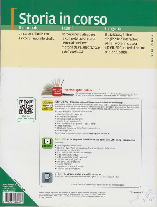  Storia in corso. Con temi. Ediz. verde. Con espansione online. Vol. 2 - 2