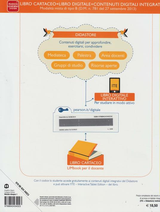  Metodo disegno. Con e-book. Con espansione online. Vol. 1 - 2