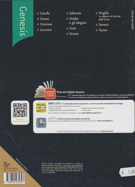  Genesis. Virgilio. Con e-book. Con espansione online - 2