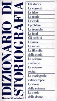 Dizionario di storiografia - copertina