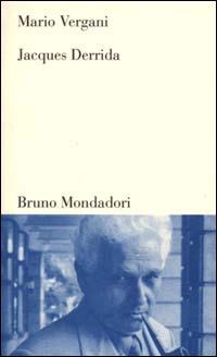 Jacques Derrida - Mario Vergani - copertina