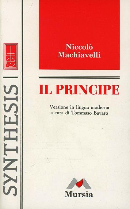 Il principe di Machiavelli - Bavaro - copertina