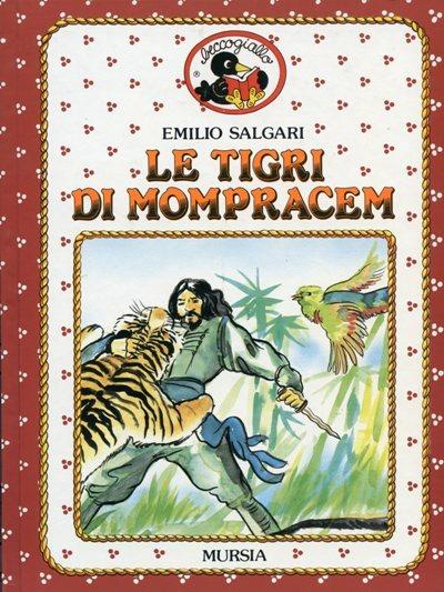 Le tigri di Mompracem - Emilio Salgari - copertina