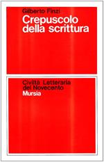 Crepuscolo della scrittura