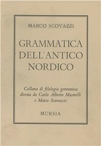 Grammatica dell'antico nordico - Marco Scovazzi - copertina