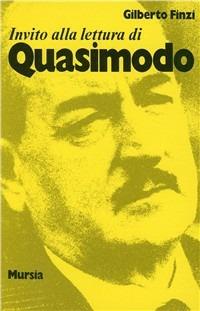 Salvatore Quasimodo - Gilberto Finzi - copertina
