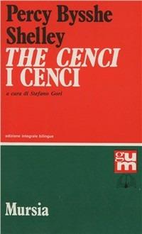 The cenci. I Cenci - Percy Bysshe Shelley - copertina