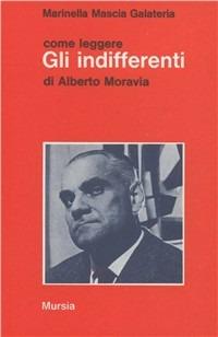 Come leggere «Gli indifferenti» di Alberto Moravia - Marinella Mascia Galateria - copertina