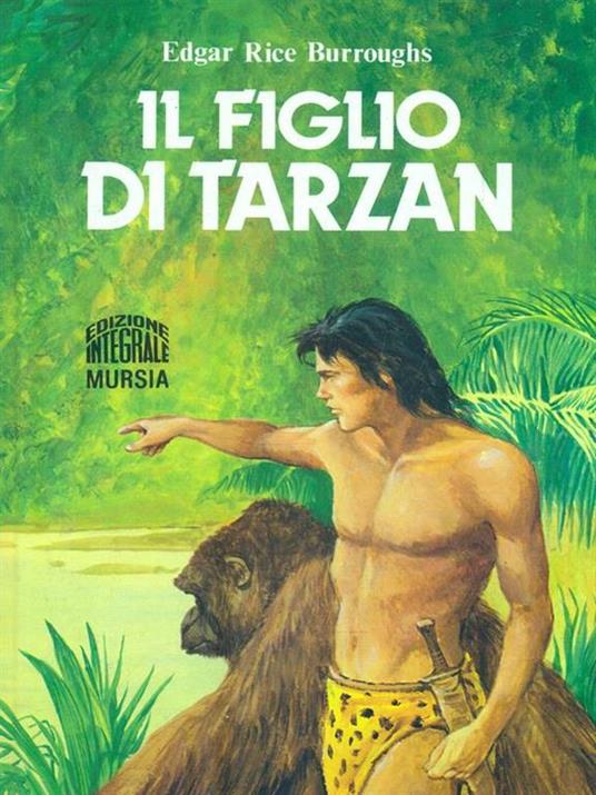 Il figlio di Tarzan - Edgar R. Burroughs - copertina