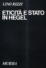 Eticità e Stato in Hegel