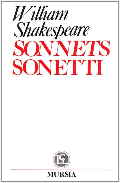 Sonnets-Sonetti - William Shakespeare - copertina