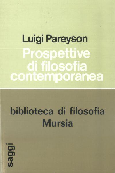 Prospettive di filosofia contemporanea - Luigi Pareyson - copertina