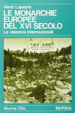 Le monarchie europee del XVI secolo. Le relazioni internazionali