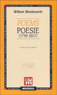 Poems-Poesie (1798-1807) - William Wordsworth - copertina