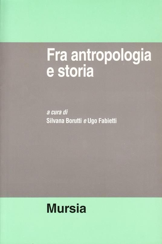 Fra antropologia e storia - copertina