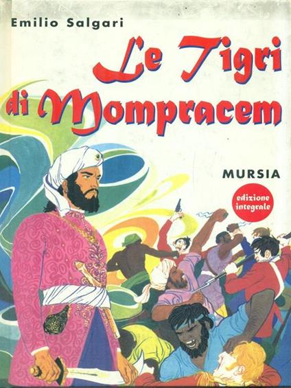 Le tigri di Mompracem - Emilio Salgari - copertina