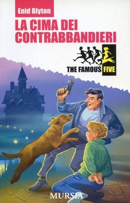 La cima dei contrabbandieri - Enid Blyton - copertina