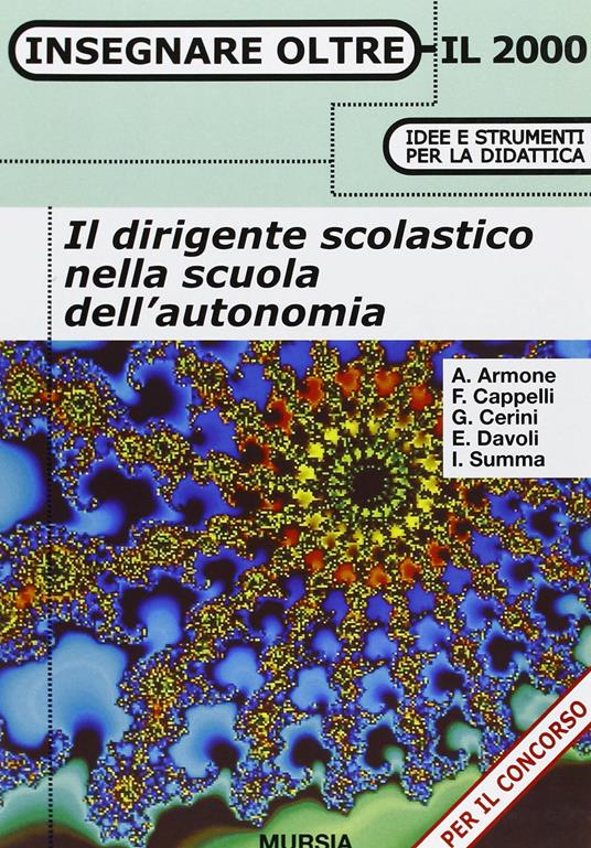 Il dirigente scolastico nella scuola dell'autonomia - copertina