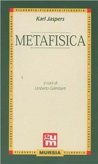 Metafisica - Karl Jaspers - copertina