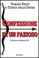 Confessione di un fazioso - Tomaso Staiti di Cuddia - copertina