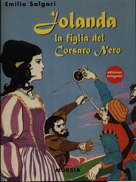 Jolanda, la figlia del Corsaro Nero - Emilio Salgari - copertina