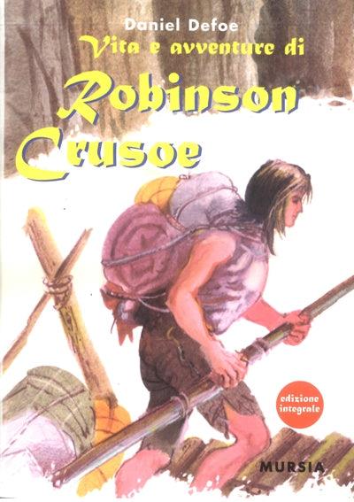 Vita e avventure di Robinson Crusoe - Daniel Defoe - copertina