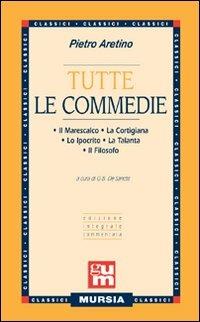 Tutte le commedie - Pietro Aretino - copertina