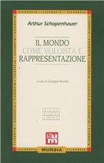 Il mondo come volontà e rappresentazione