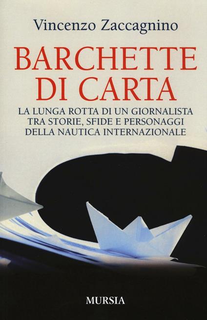 Barchette di carta. La lunga rotta di un giornalista tra storie, sfide e personaggi della nautica internazionale - Vincenzo Zaccagnino - copertina