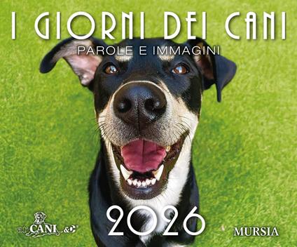 I giorni dei cani calendario 2026 - copertina