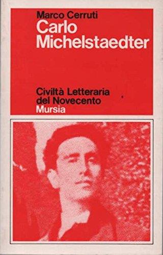 Carlo Michelstaedter - Marco Cerruti - copertina