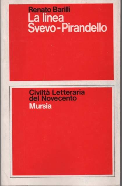 La linea Svevo-Pirandello - Renato Barilli - copertina