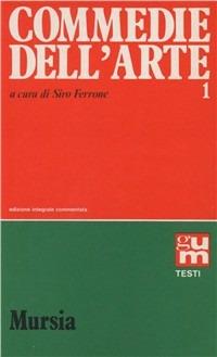 Commedie dell'arte. Vol. 1 - copertina