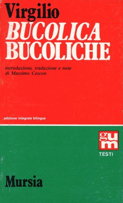 Bucoliche - Publio Virgilio Marone - copertina